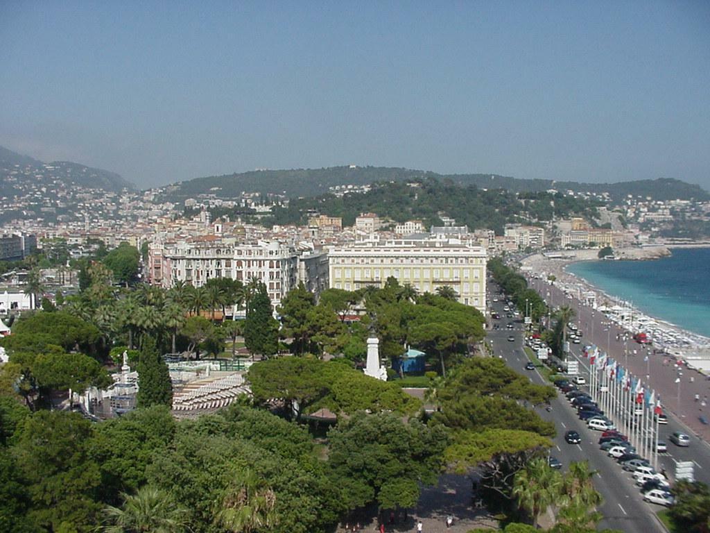 vue sur NICE  en France